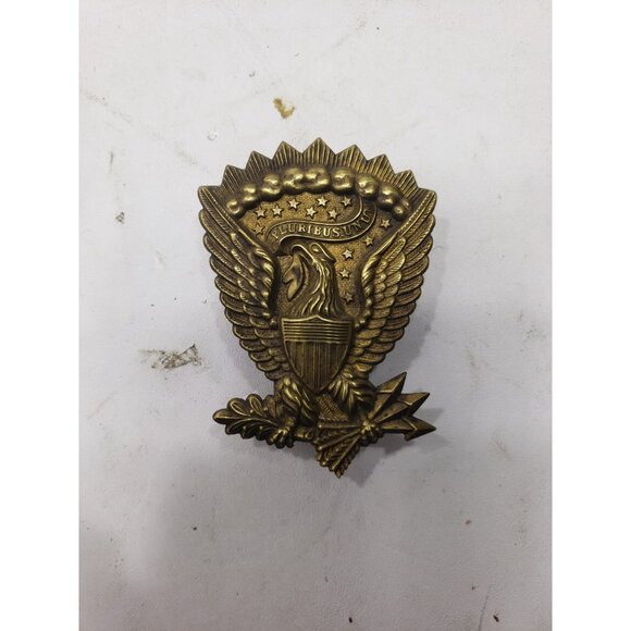 AUTHENTIC US M-1855 JEFF DAVIS HARDEE HAT INSIGNIA CIVIL WAR Calvary Hat Pin - Picture 4 of 4